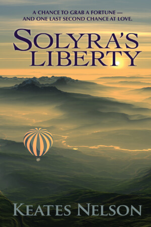 <strong>They’re willing to risk pirates, trolls, stampeding buffalumphs, and the horrifying Death Bringers to win fortune’s smile.
But for a last chance with each other, Terring must give up his twice-bruised heart. And Solyra has no choice but to surrender her own anguished secrets.</strong> Solyra's Liberty cover